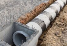 Pembuatan Saluran Air Bekas Mandi Dan Cuci